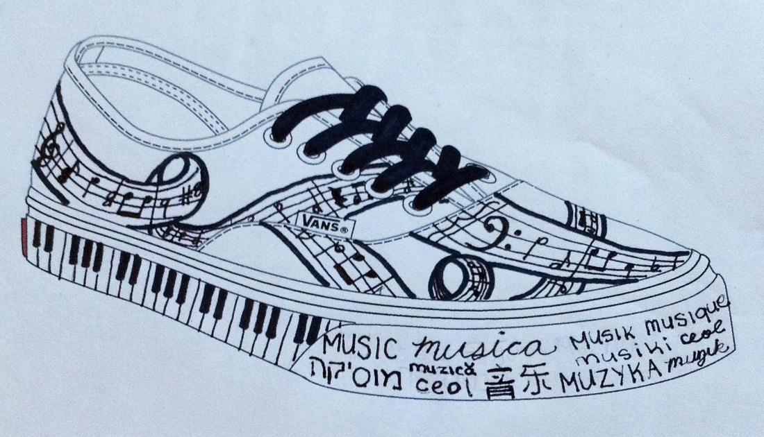 cool designs to draw on white vans